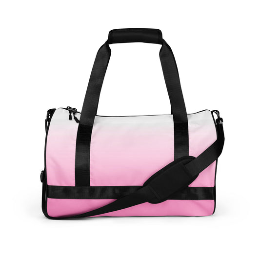 Ombre Pink Gym Bag