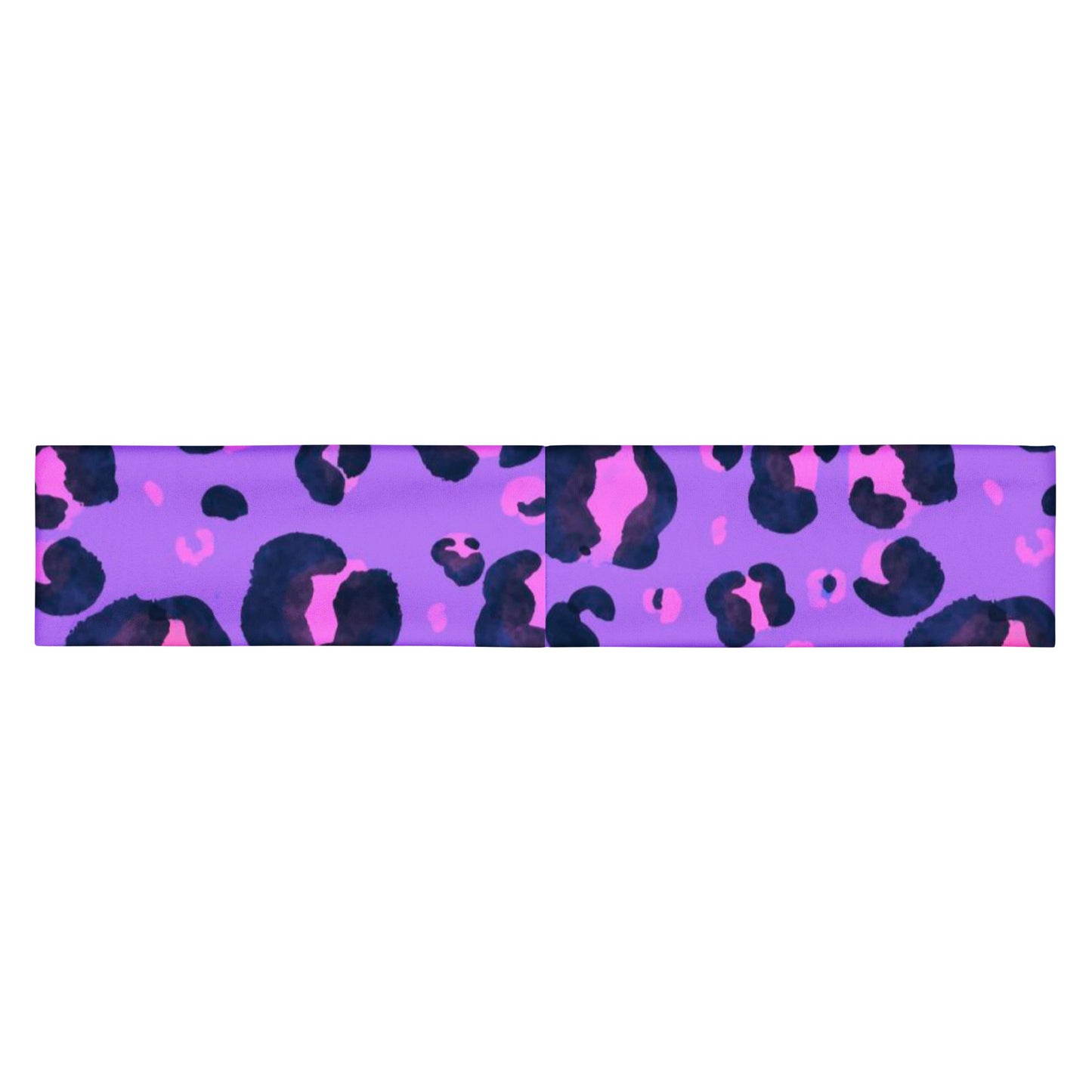 Purple Leopard Headband