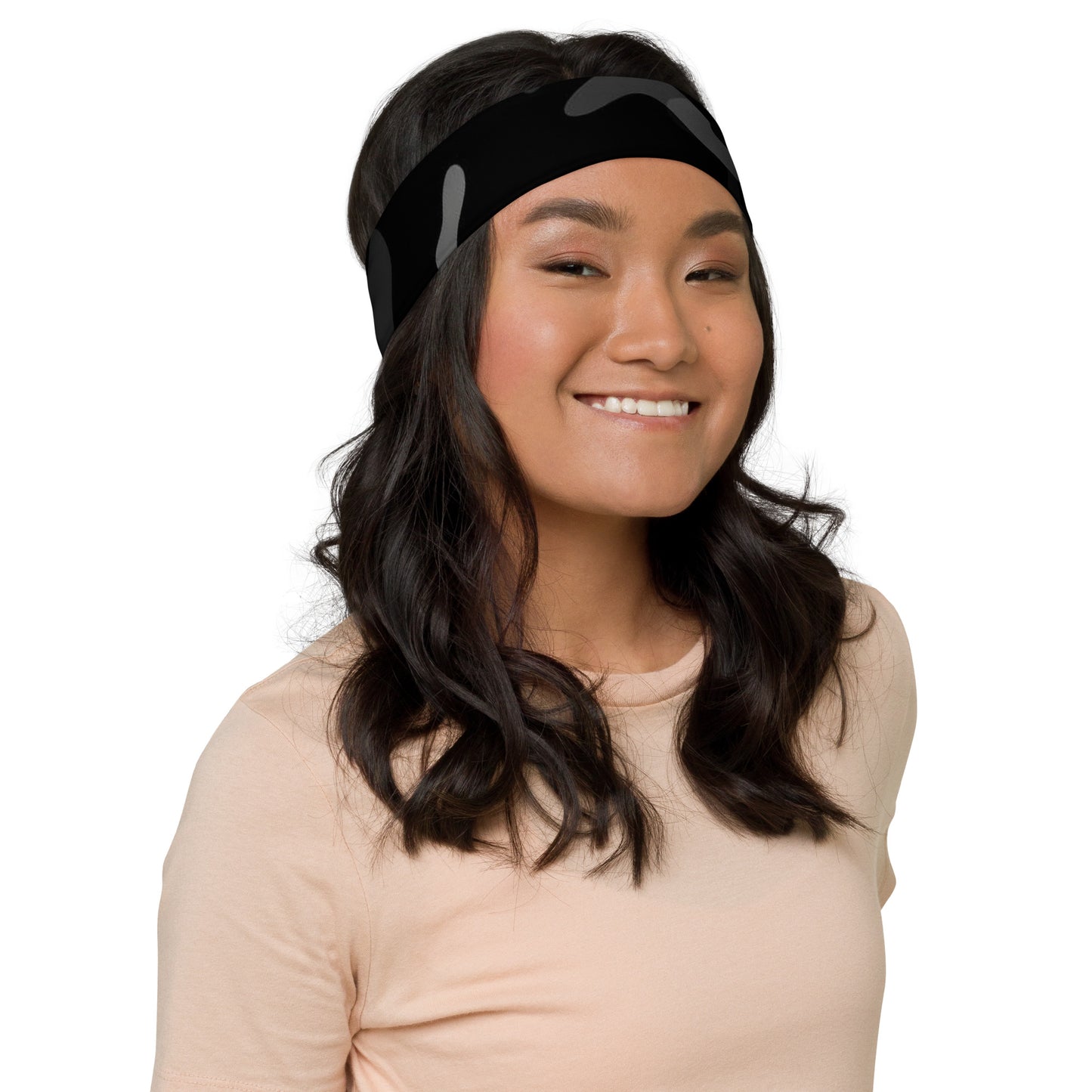 Black Camo Headband