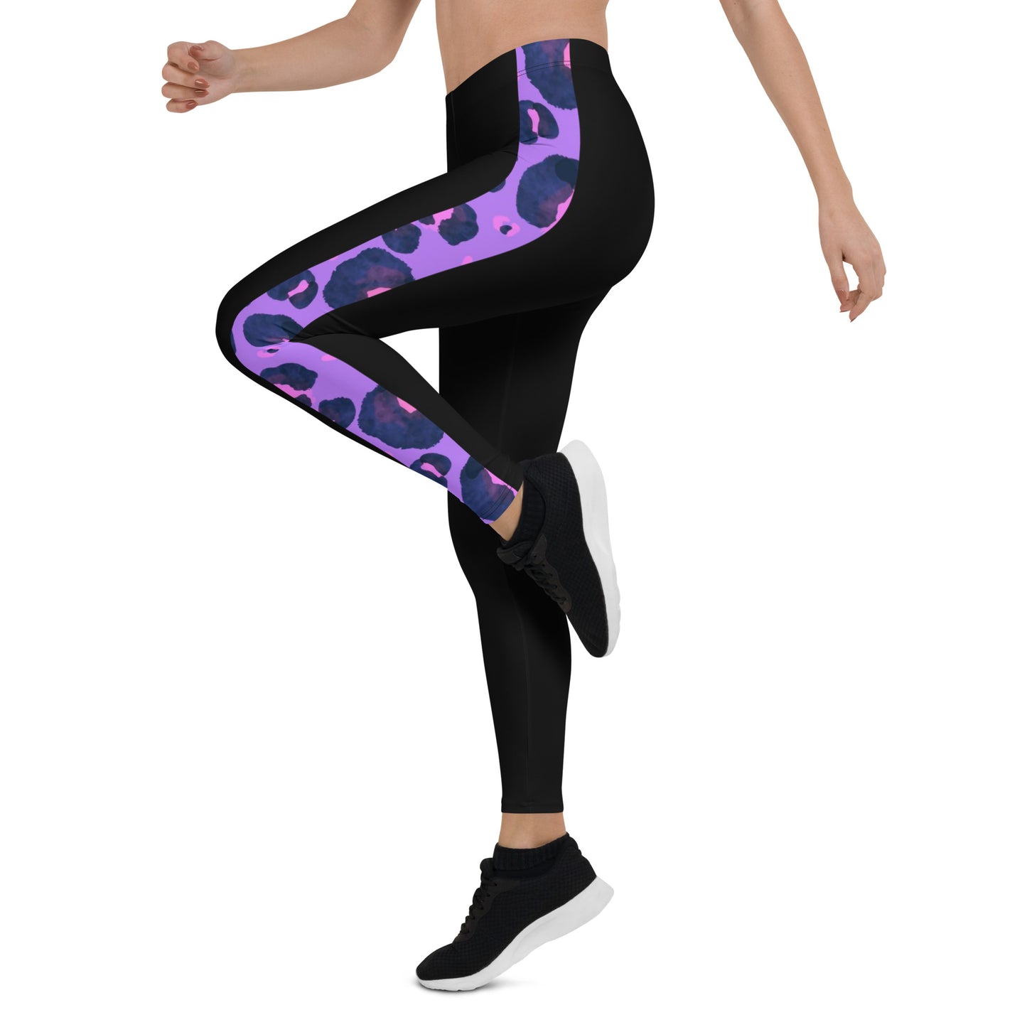 Purple Leopard Leggings