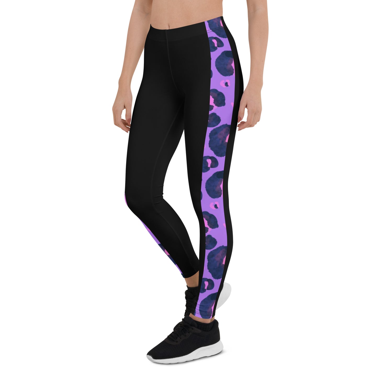 Purple Leopard Leggings