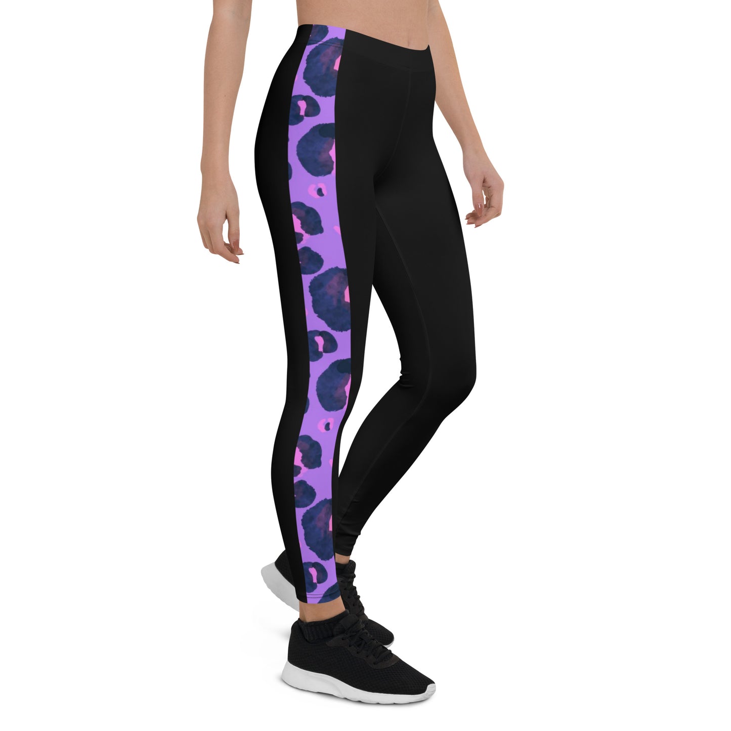 Purple Leopard Leggings