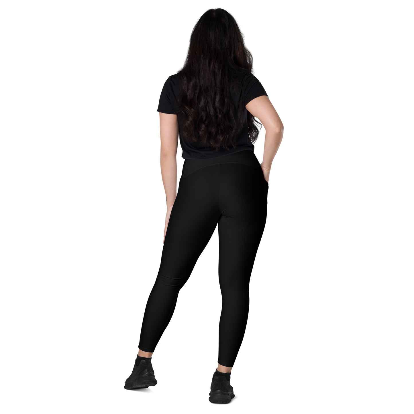 Black Elemental Leggings with pockets