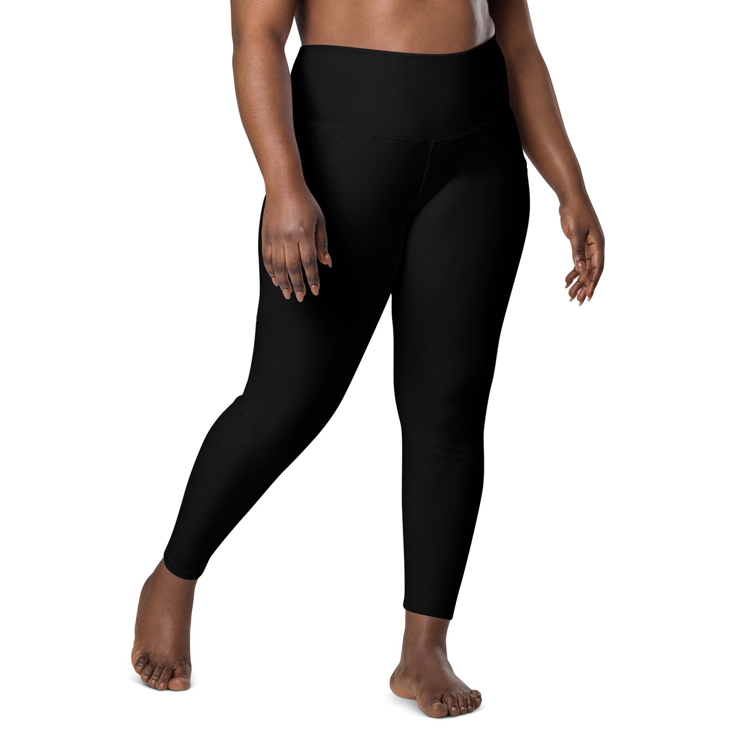 Black Elemental Leggings with pockets