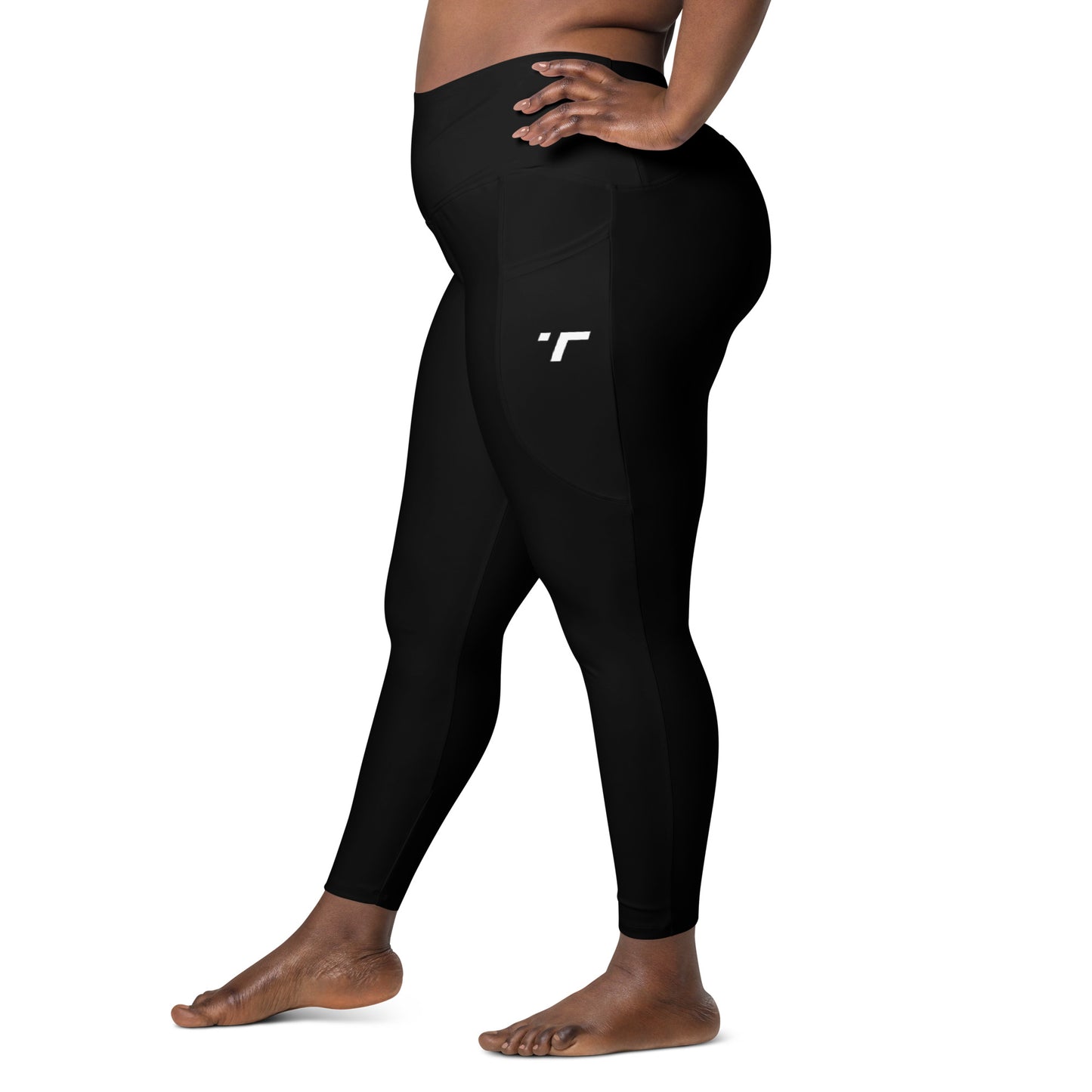 Black Elemental Leggings with pockets