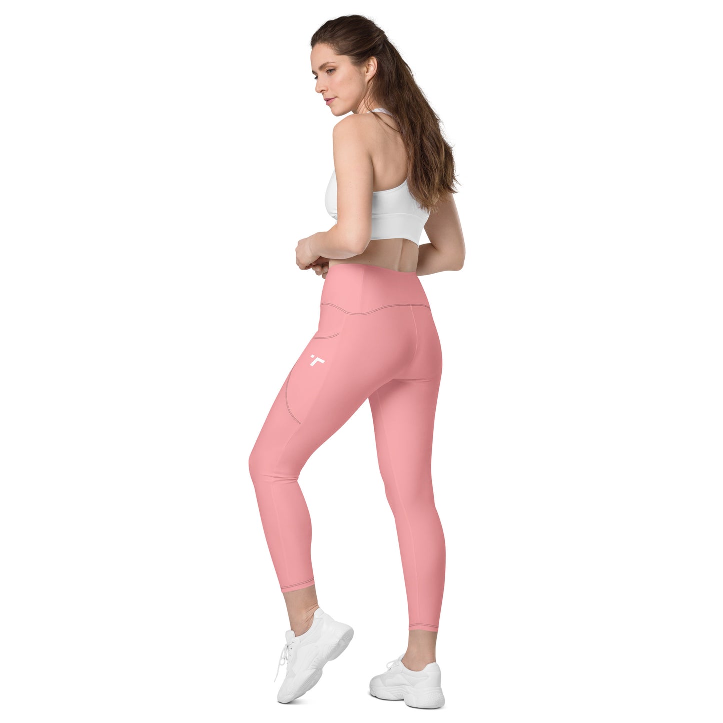 Pink Elemental Leggings with pockets