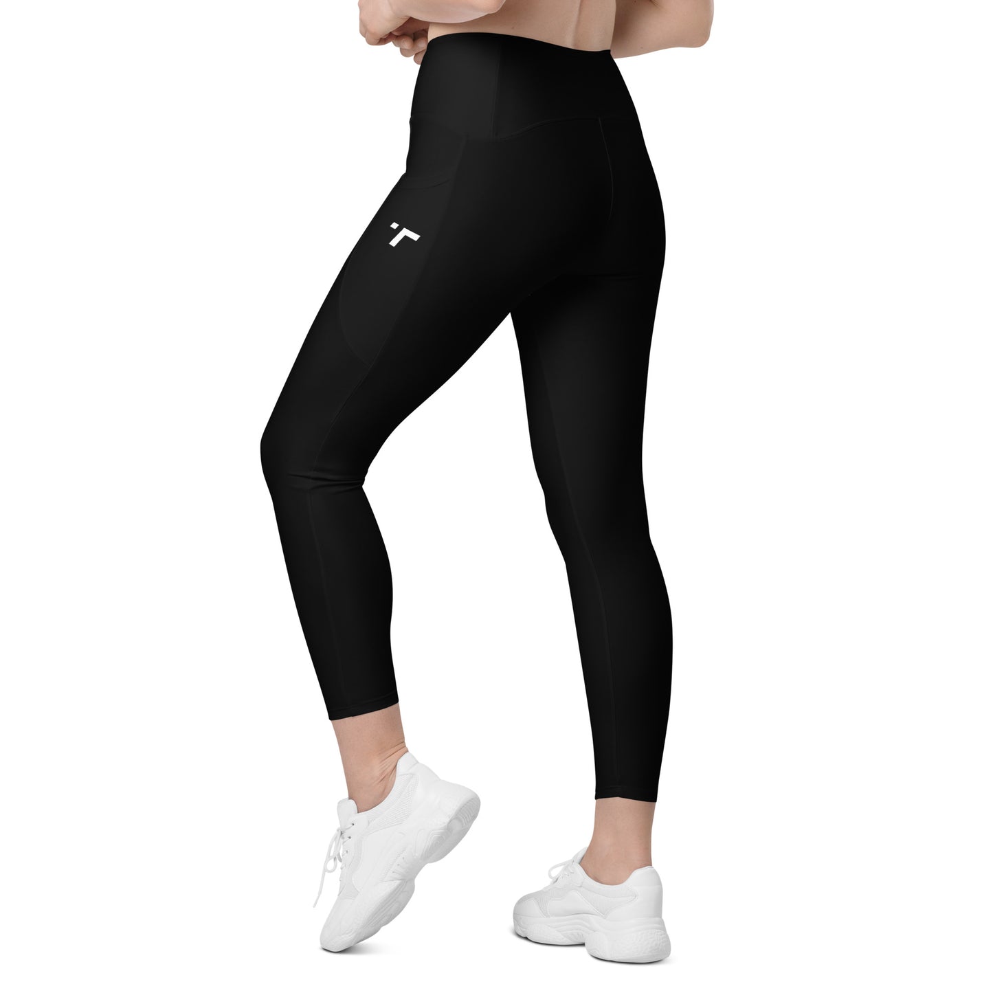 Black Elemental Leggings with pockets