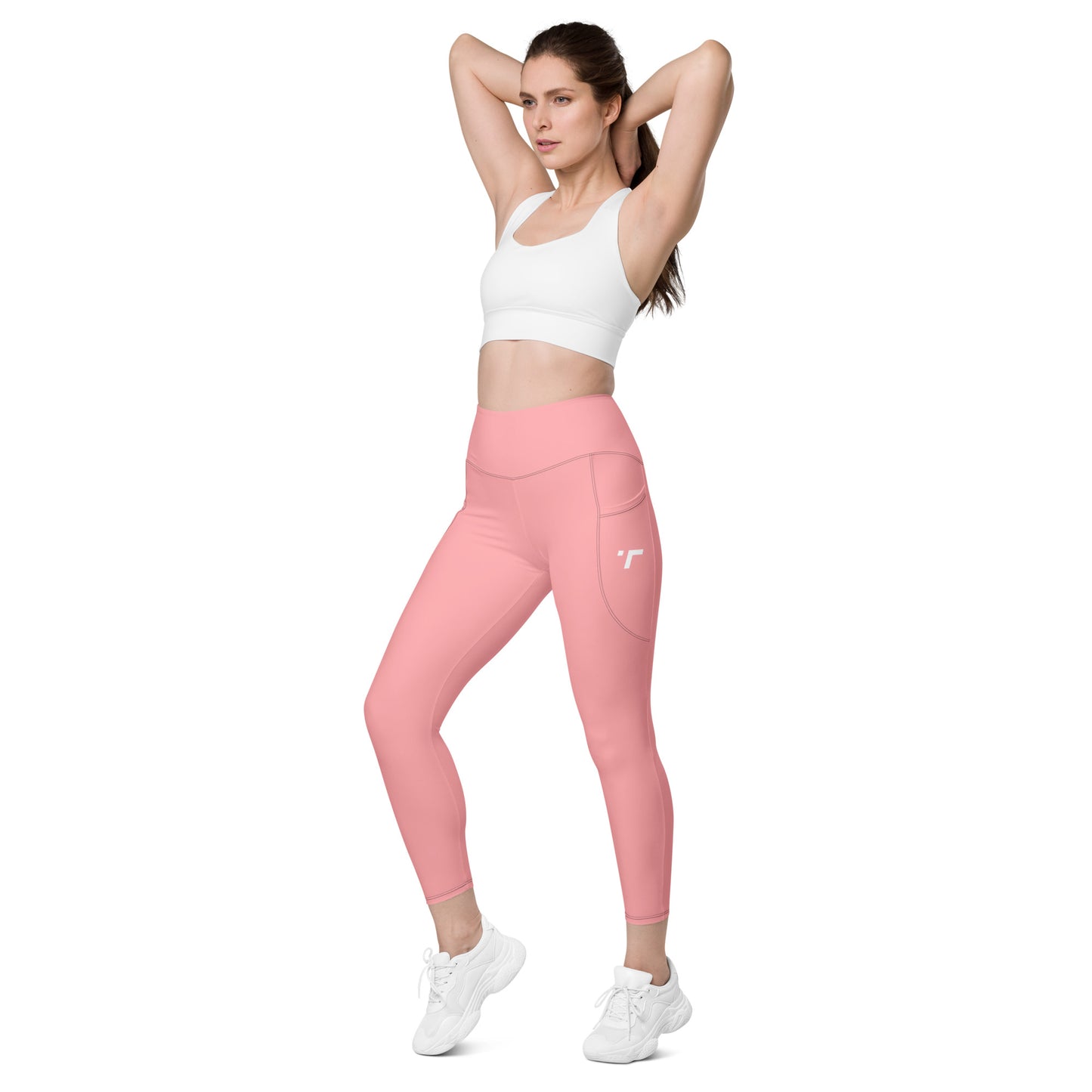 Pink Elemental Leggings with pockets