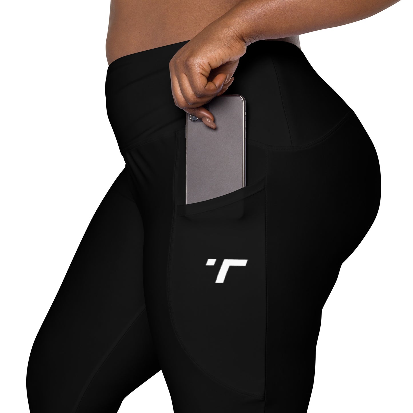 Black Elemental Leggings with pockets