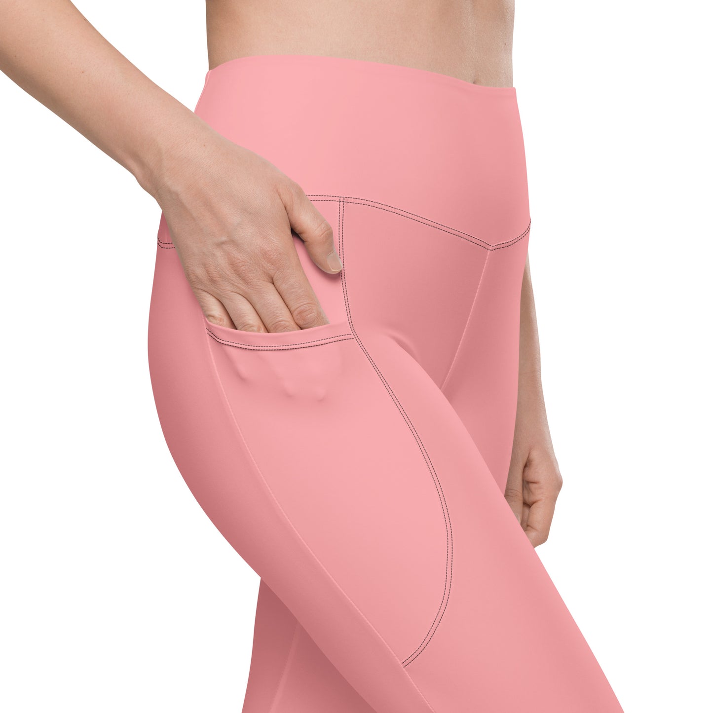 Pink Elemental Leggings with pockets