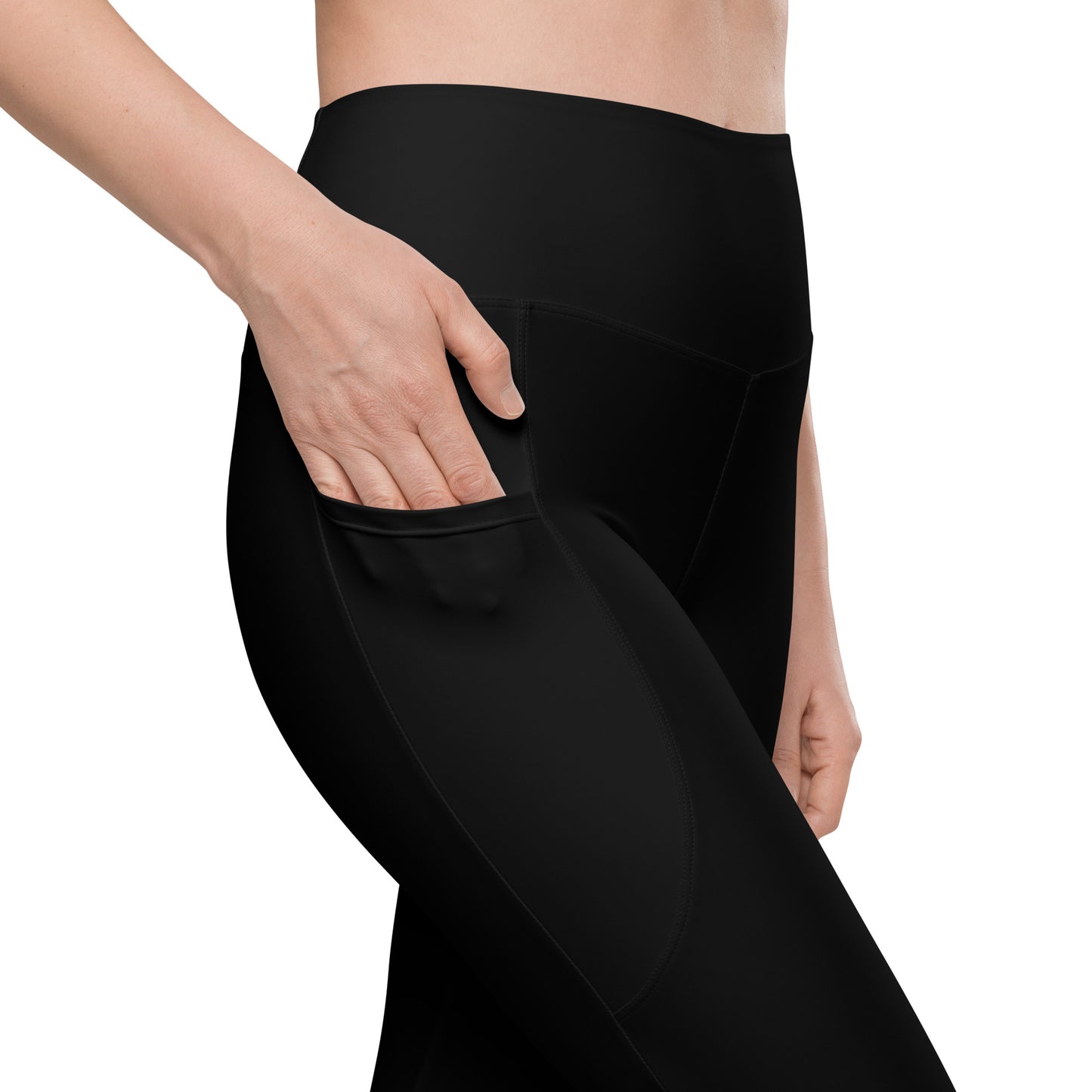 Black Elemental Leggings with pockets