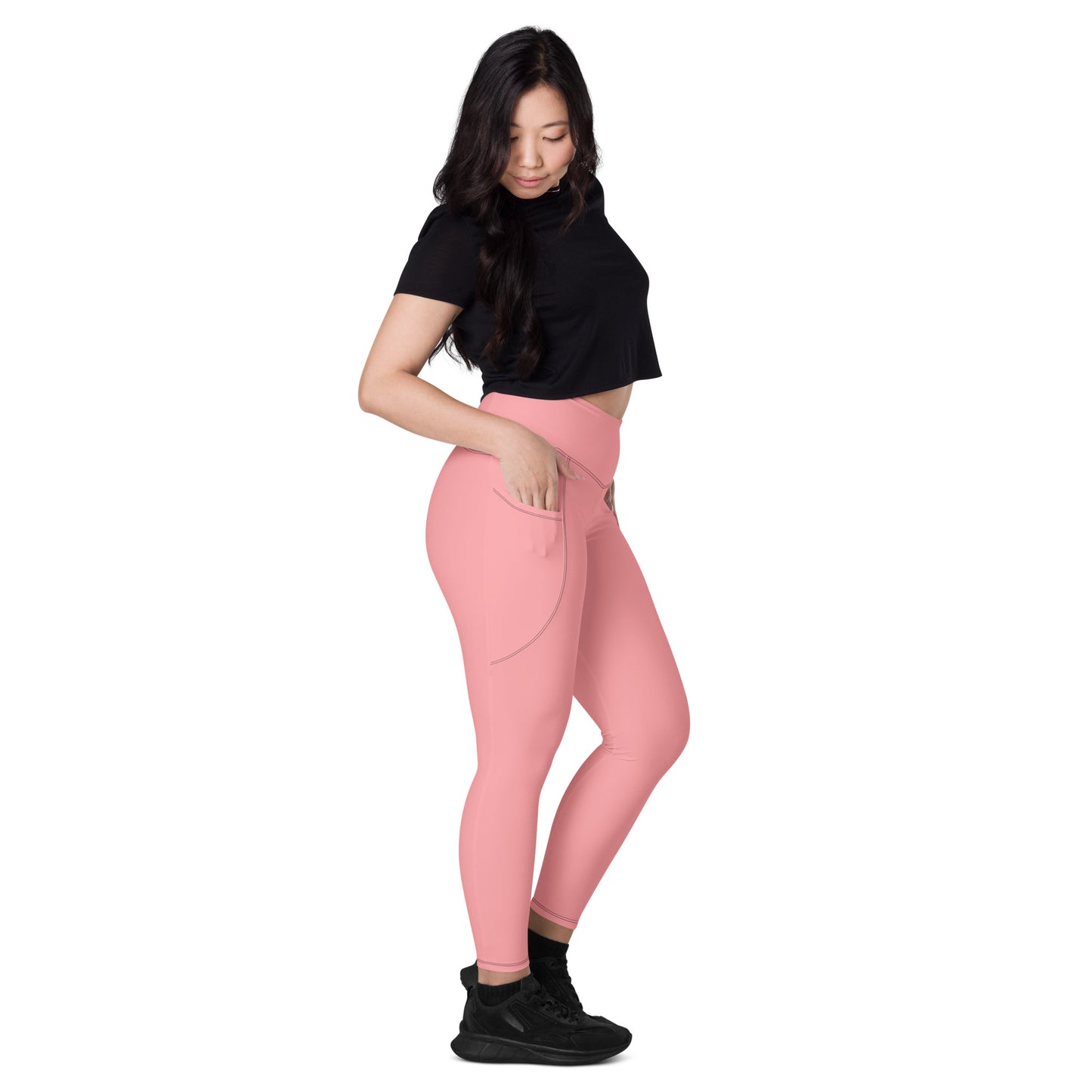 Pink Elemental Leggings with pockets