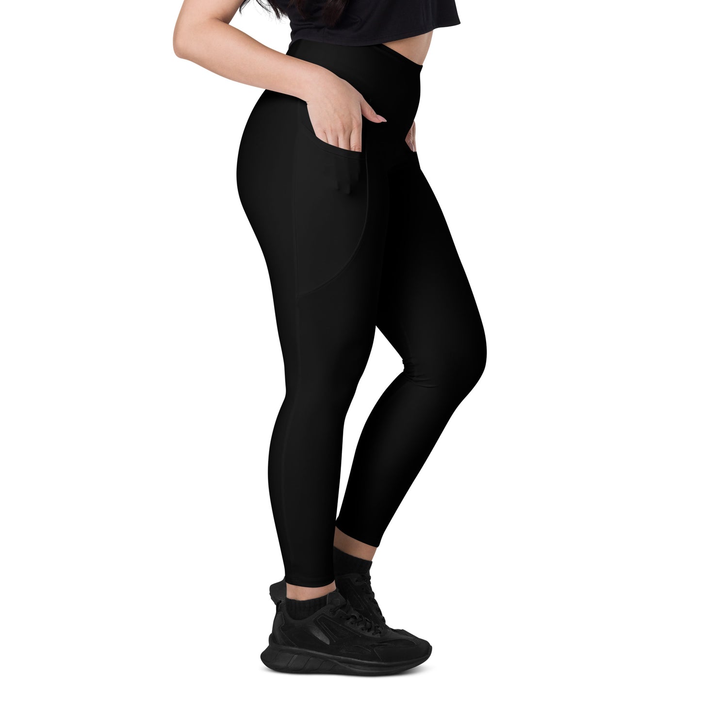 Black Elemental Leggings with pockets