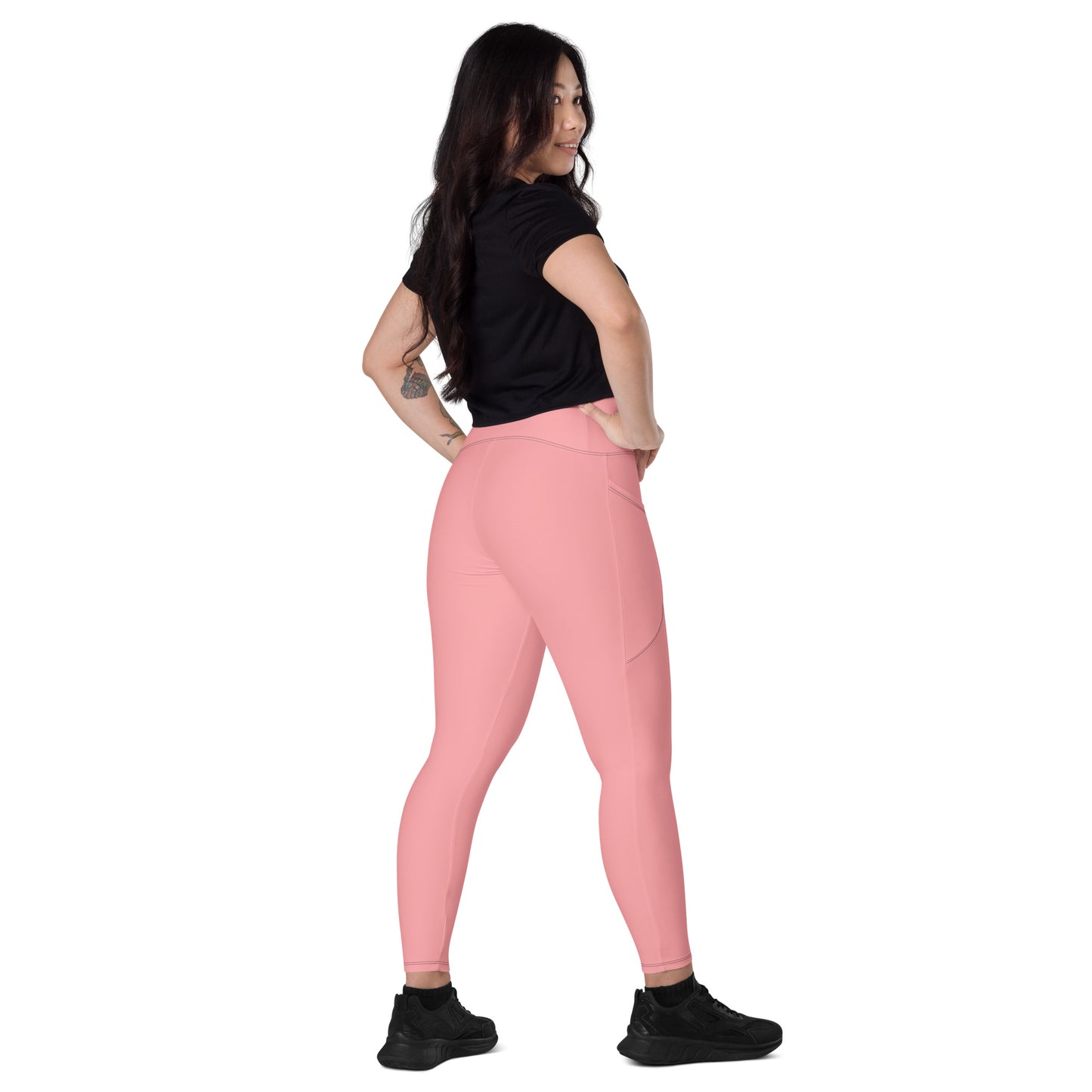 Pink Elemental Leggings with pockets