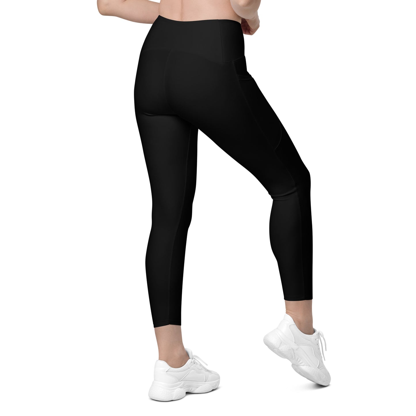 Black Elemental Leggings with pockets