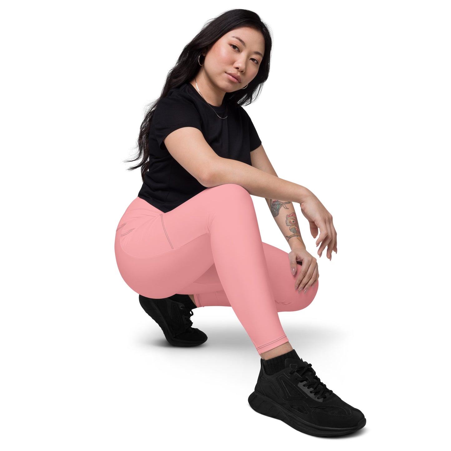 Pink Elemental Leggings with pockets