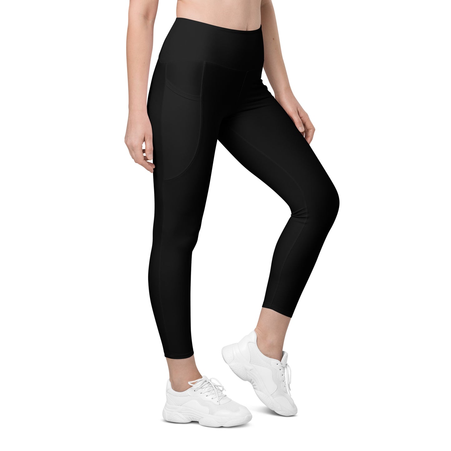 Black Elemental Leggings with pockets