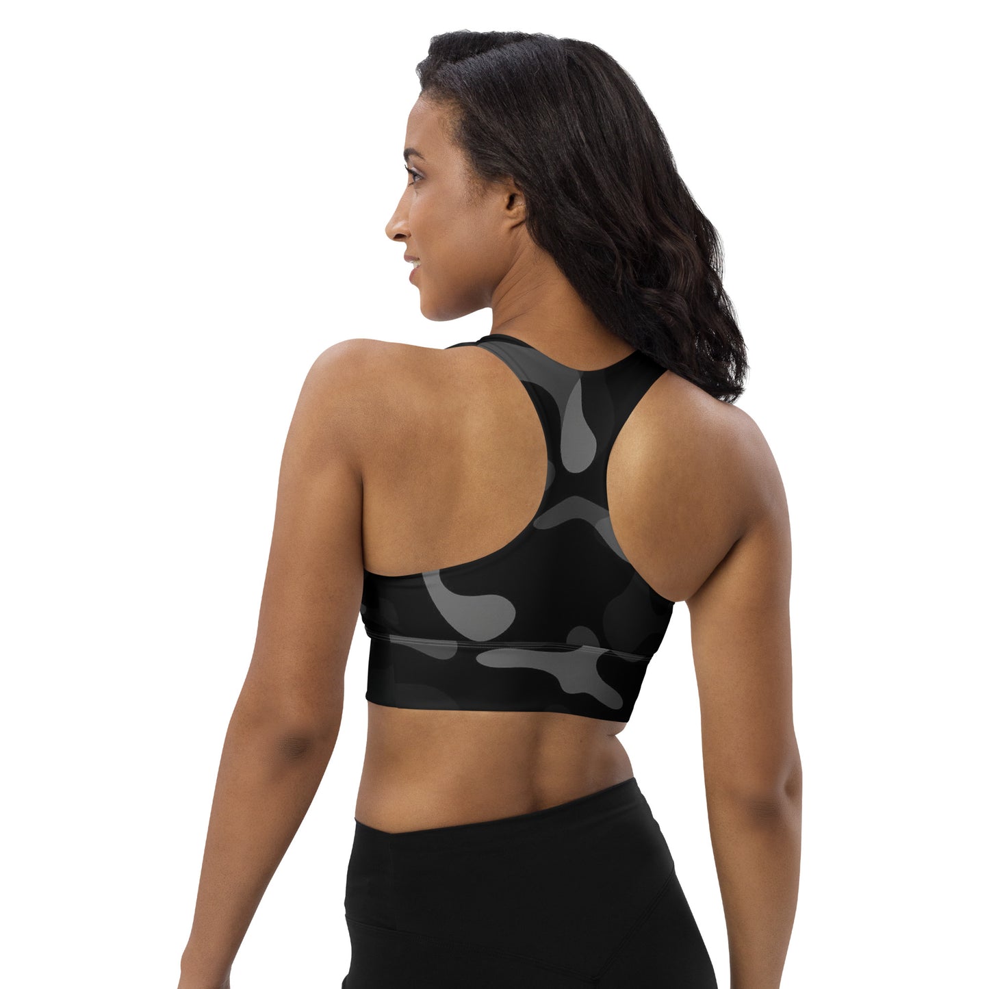 Black Camo Sports Bra