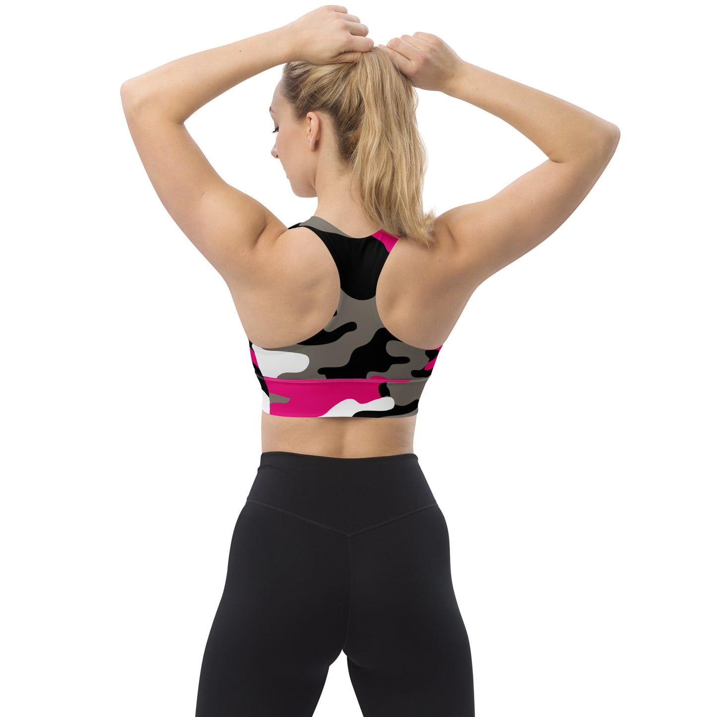 Pink Camo Sports Bra