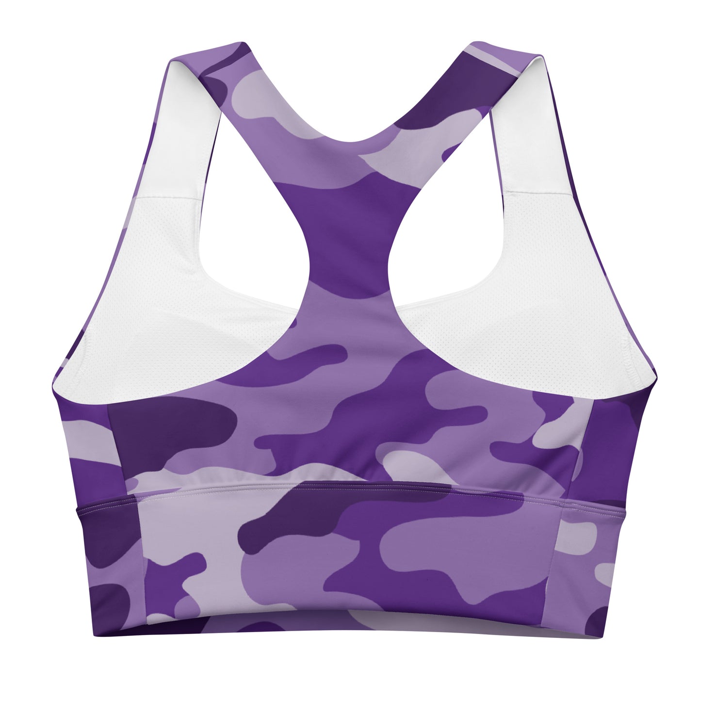 Purple Camo Sports Bra