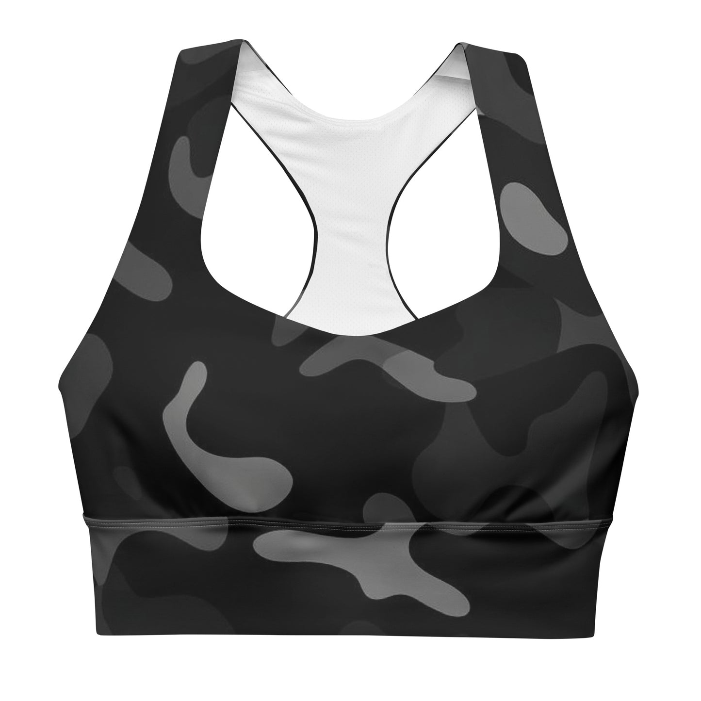 Black Camo Sports Bra