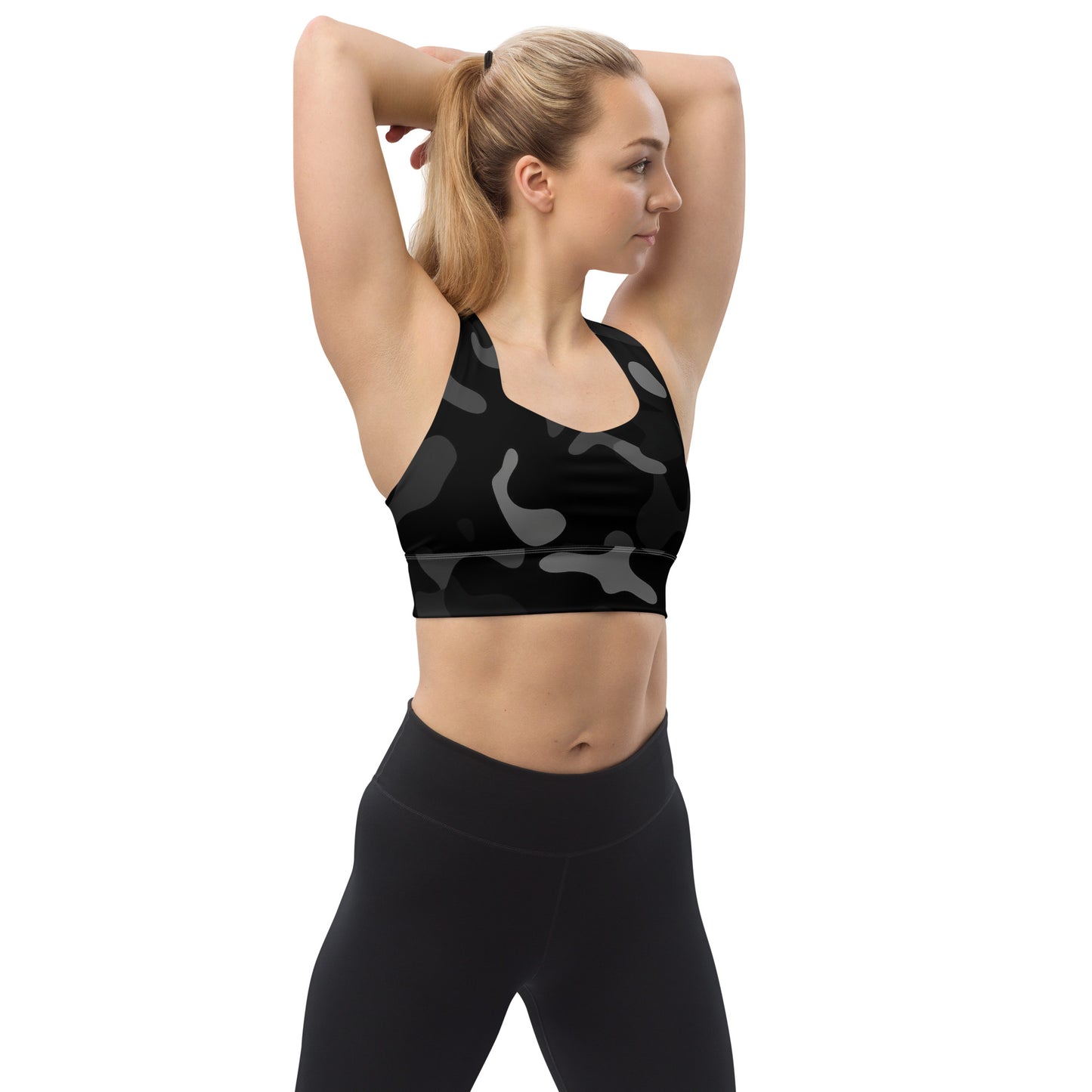 Black Camo Sports Bra