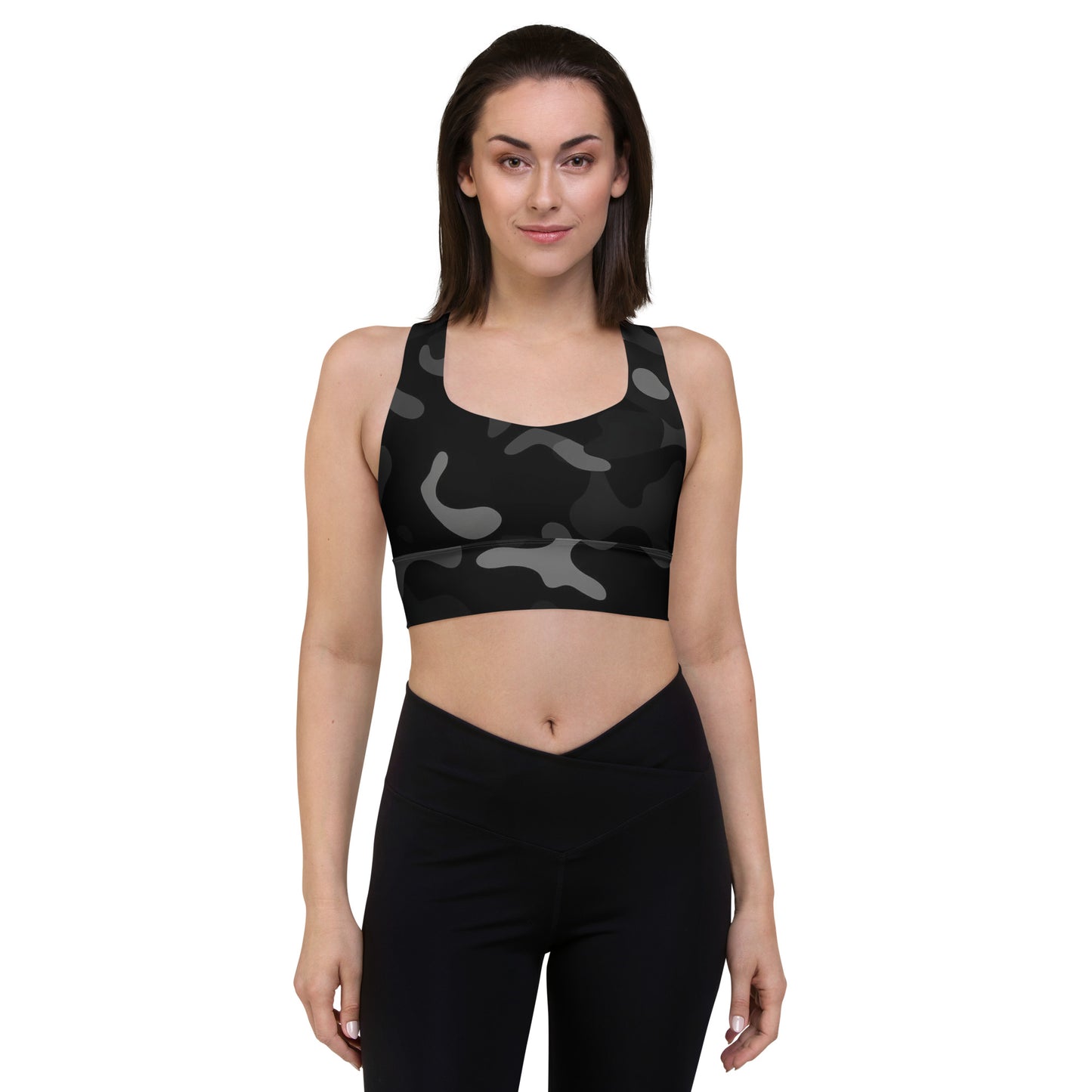 Black Camo Sports Bra