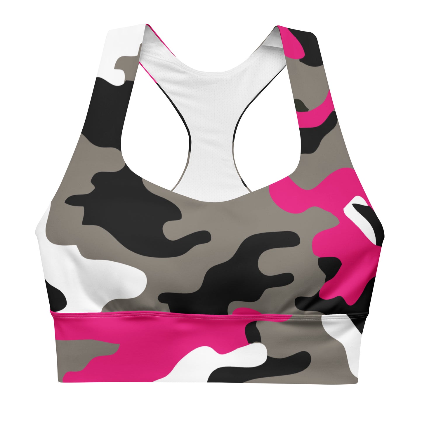 Pink Camo Sports Bra