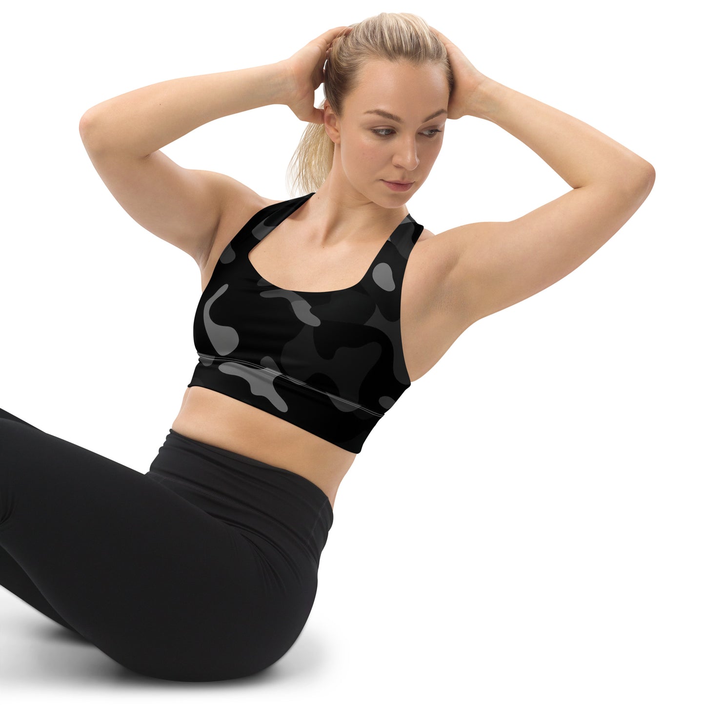 Black Camo Sports Bra