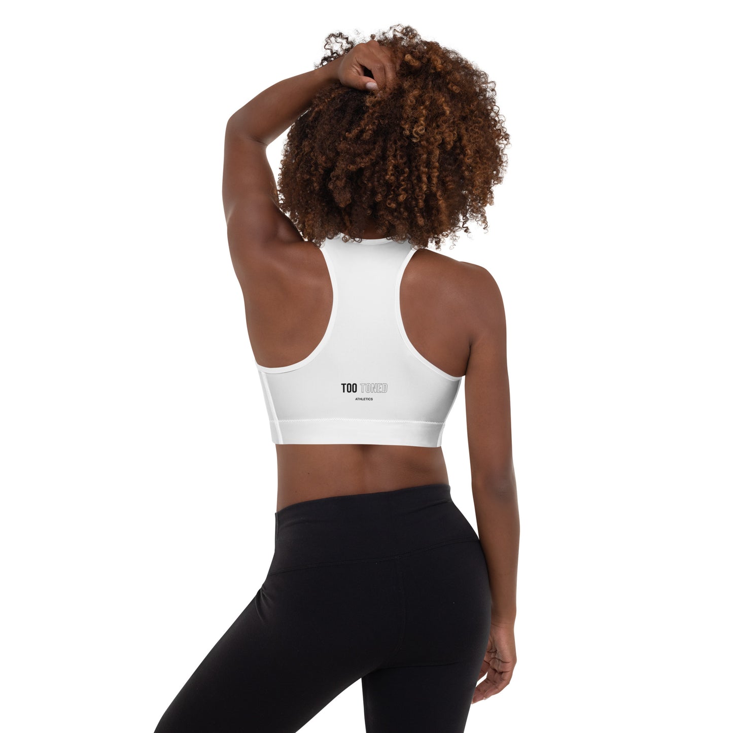 Basic White Sports Bra