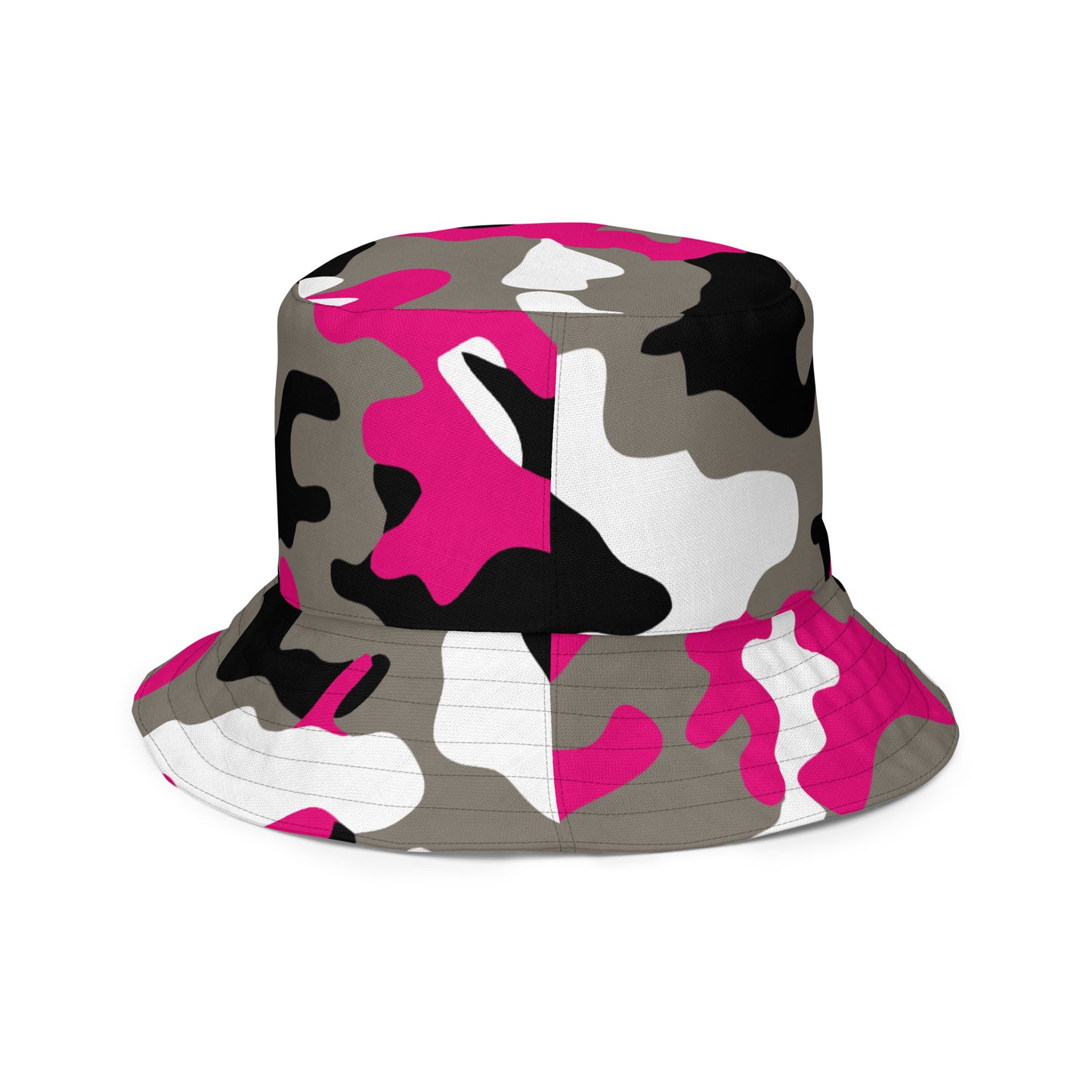 Pink Camo Reversible Bucket Hat