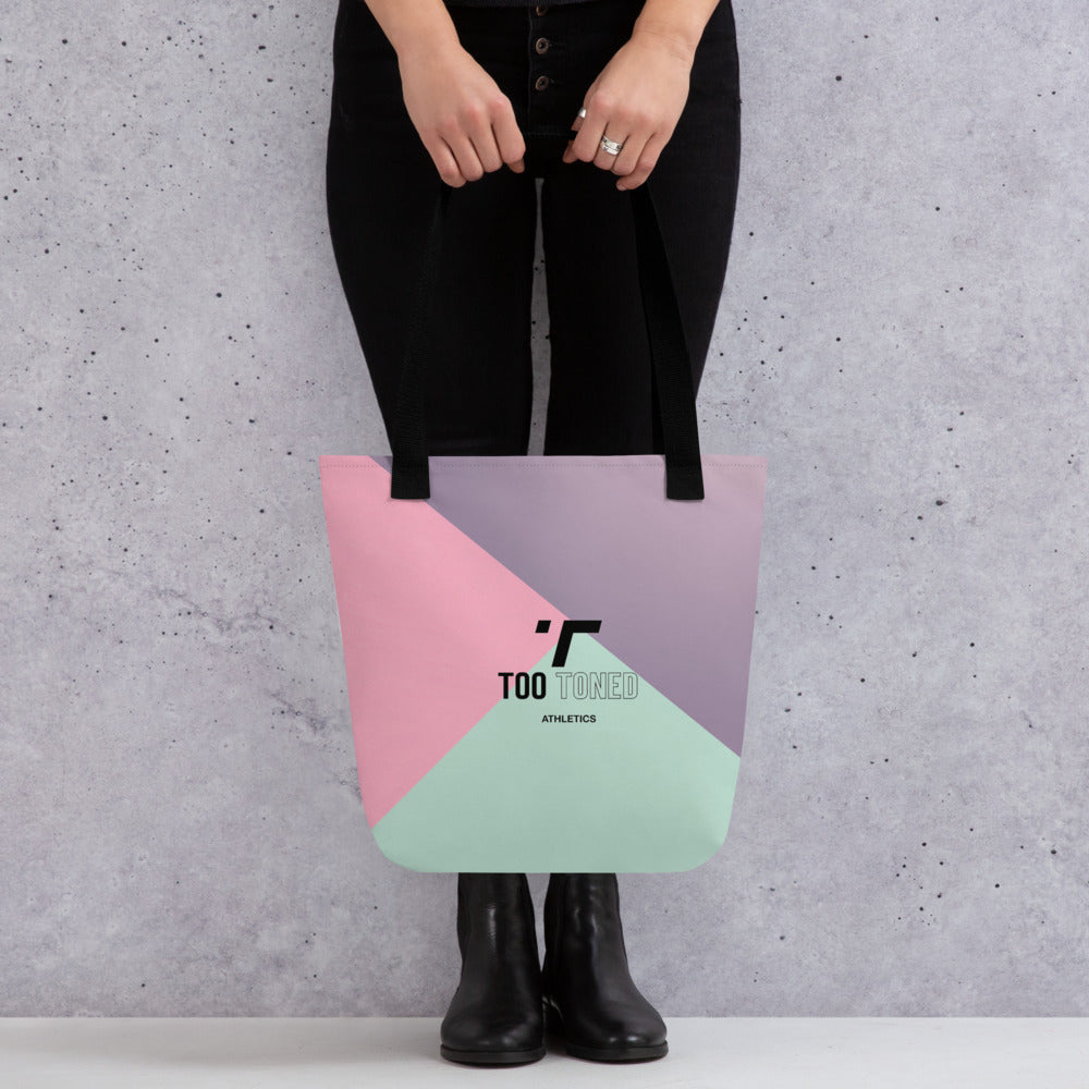 Color Blok Tote Bag