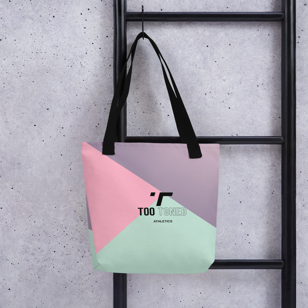 Color Blok Tote Bag