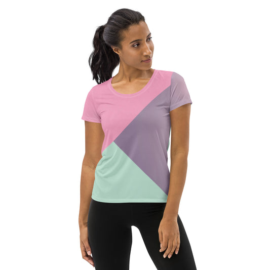 Color Blok Athletic T-shirt