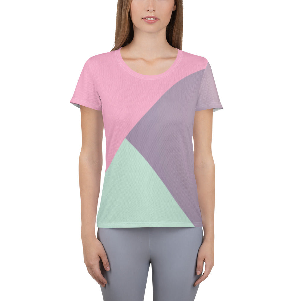 Color Blok Athletic T-shirt