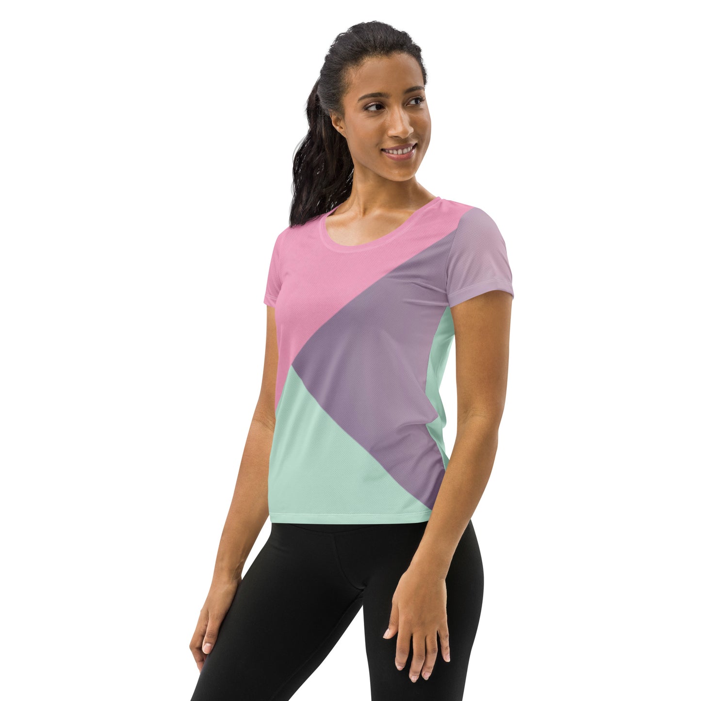 Color Blok Athletic T-shirt