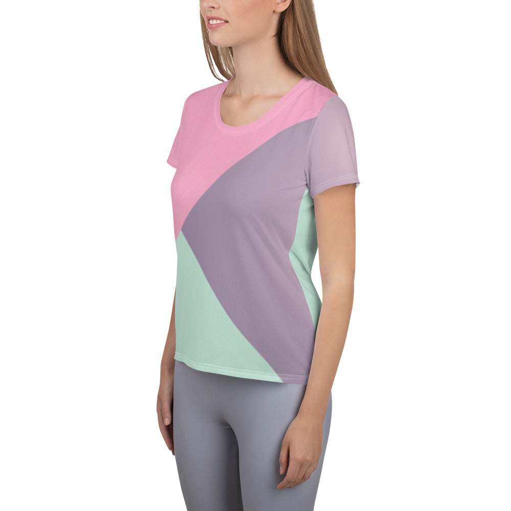 Color Blok Athletic T-shirt