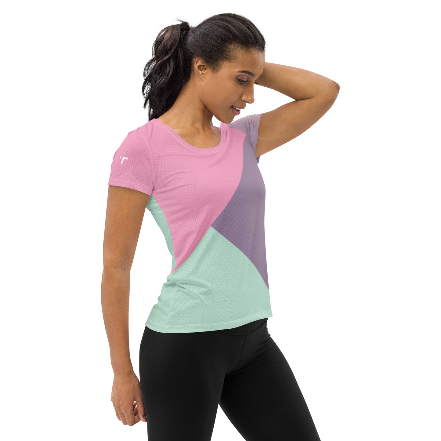 Color Blok Athletic T-shirt