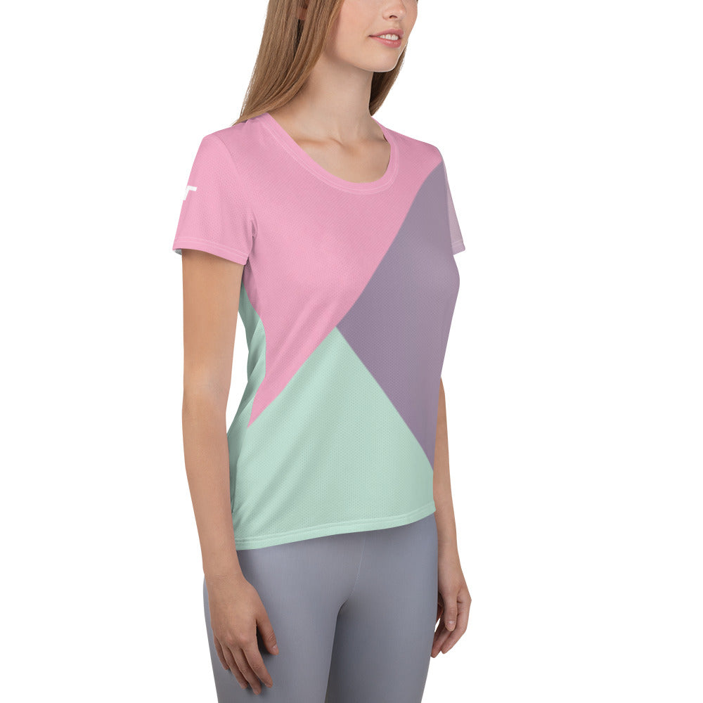 Color Blok Athletic T-shirt