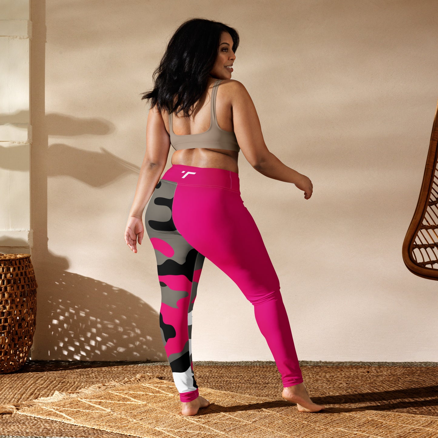 Pink Camo Leggings