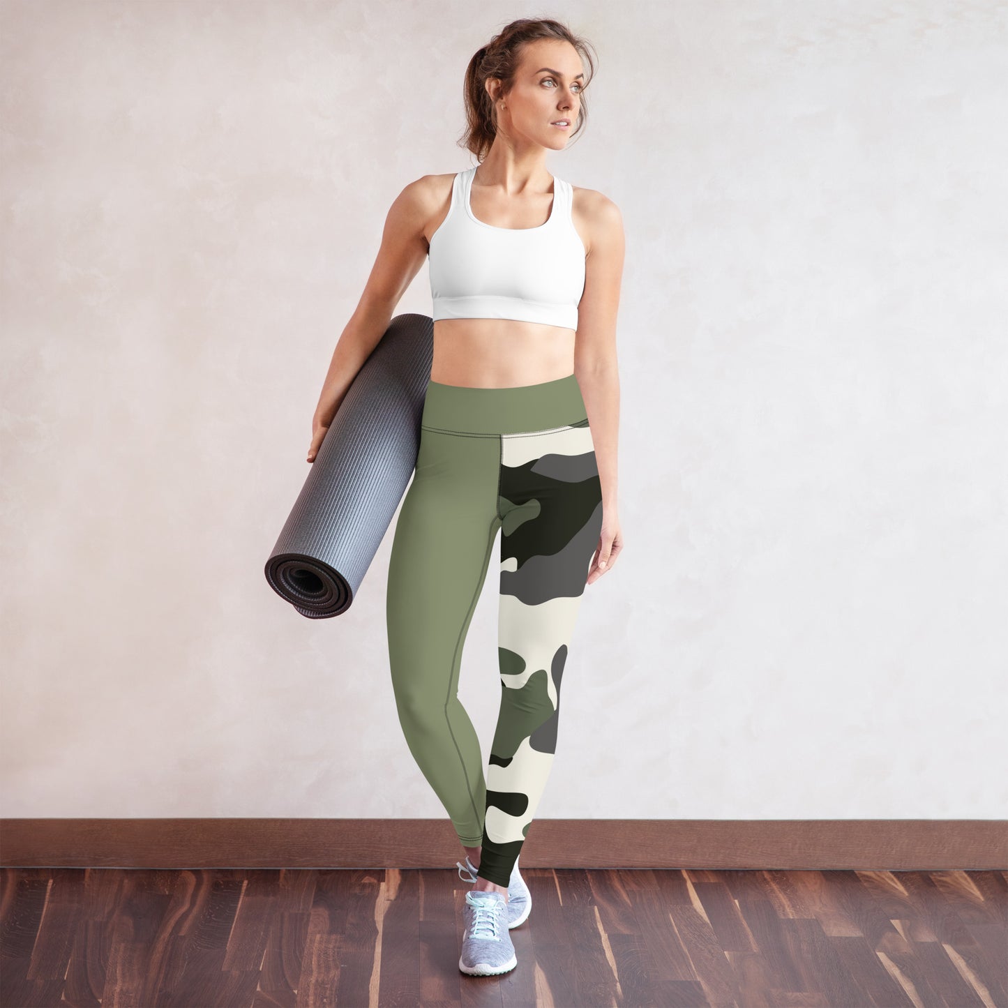 Grey Camo Leggings