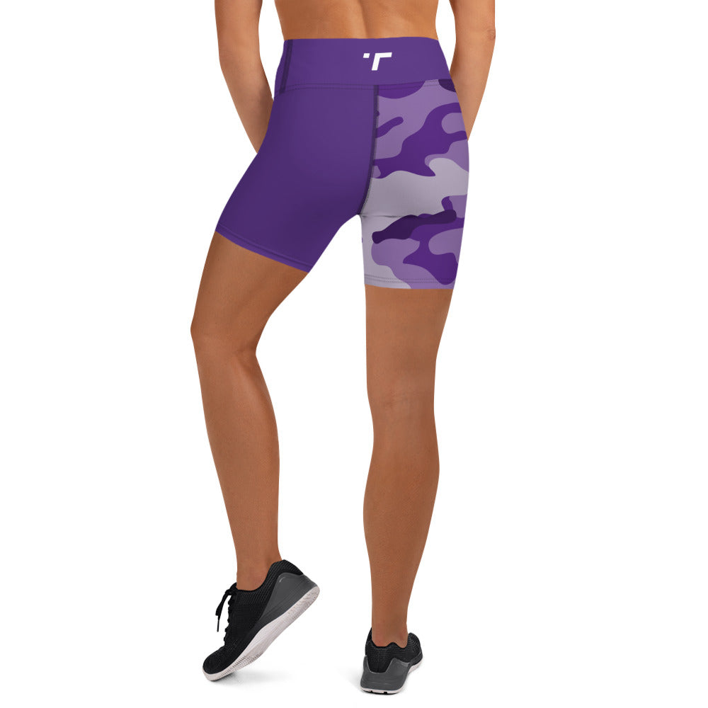 Purple Camo Shorts