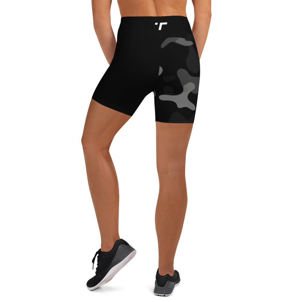 Black Camo Shorts