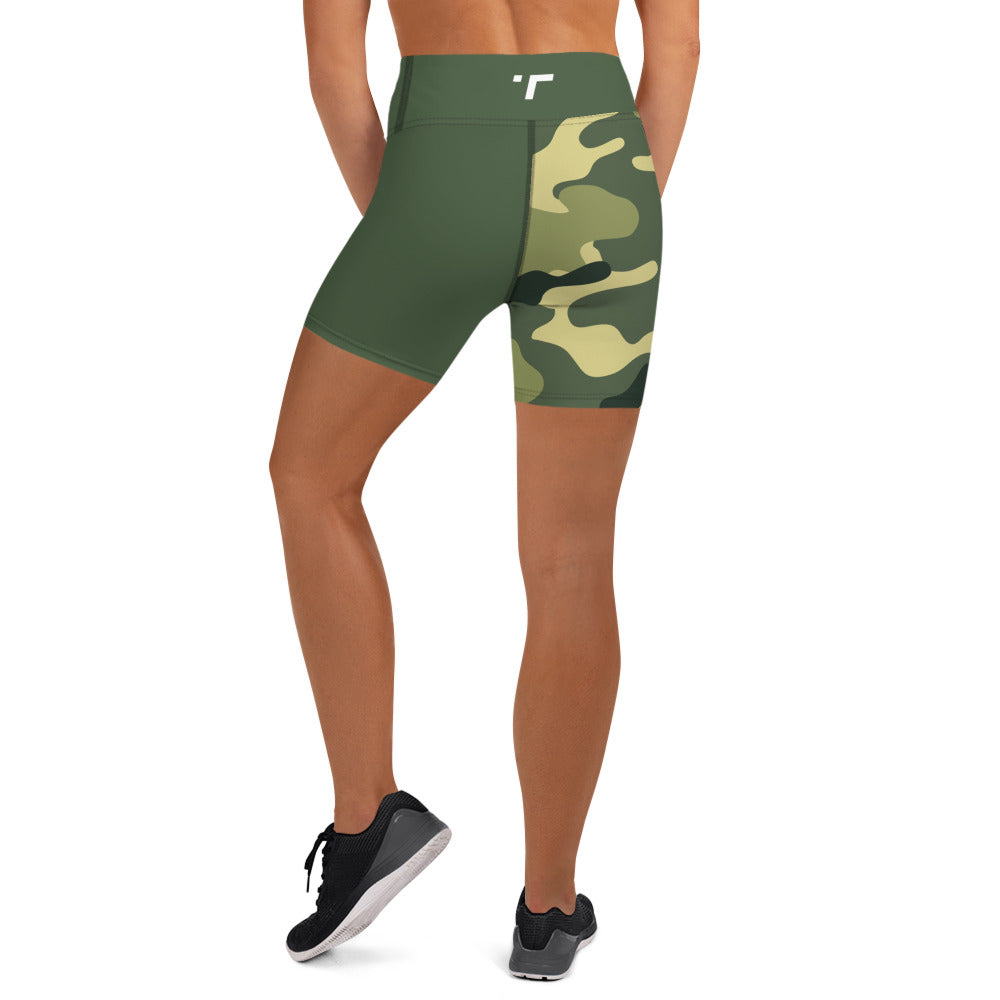 Green Camo Shorts