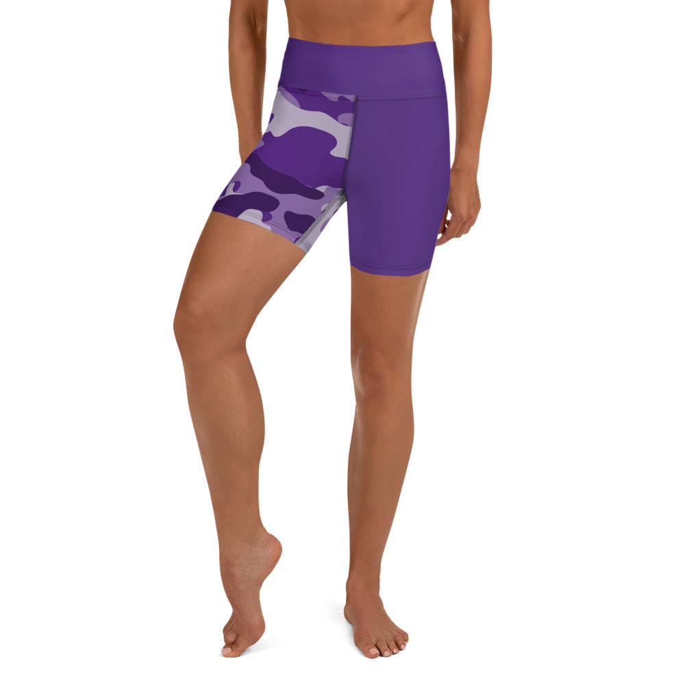 Purple Camo Shorts