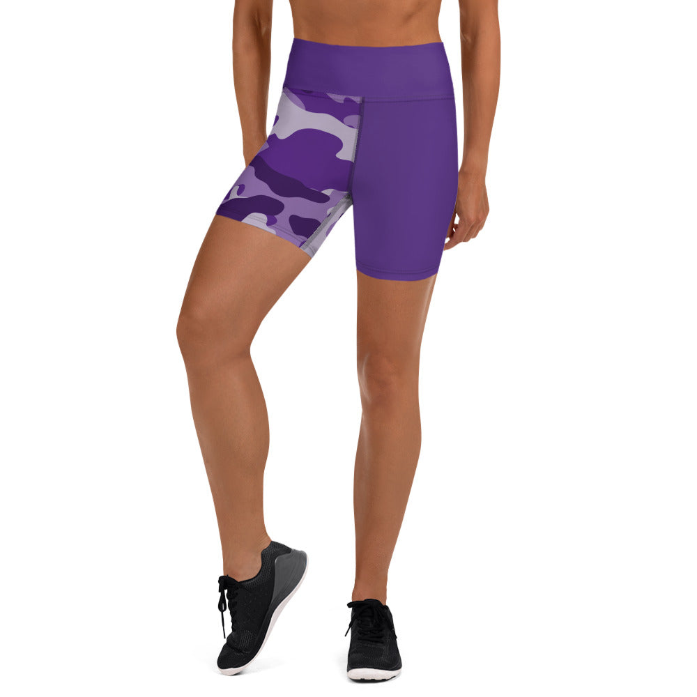 Purple Camo Shorts