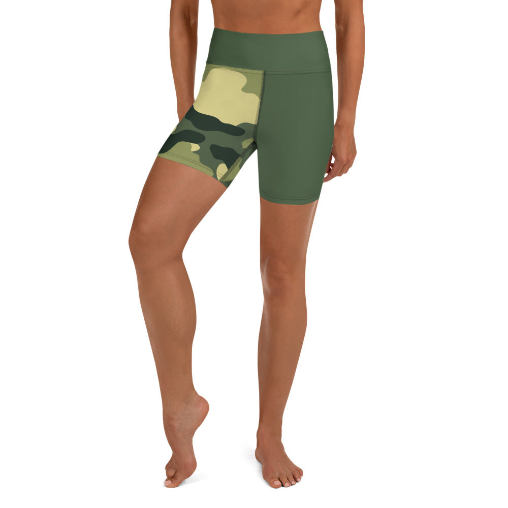 Green Camo Shorts