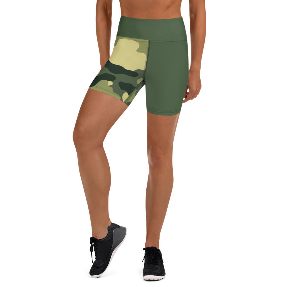 Green Camo Shorts