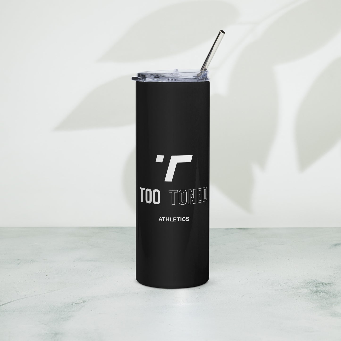 Black Stainless Steel Tumbler