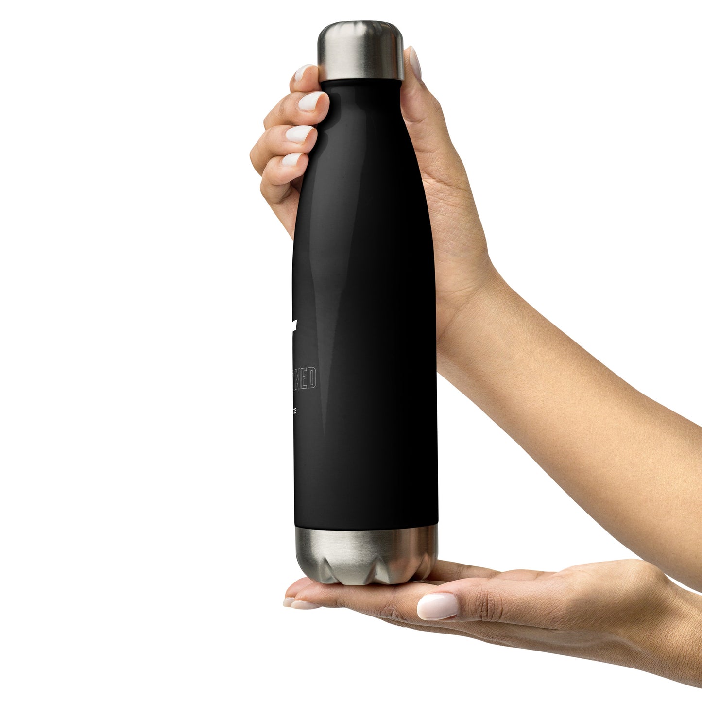 TTA Stainless Steel Water Bottle - Black